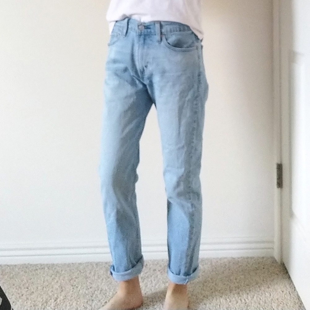 LEVI'S | Relaxed fit stiff denim jeans 29